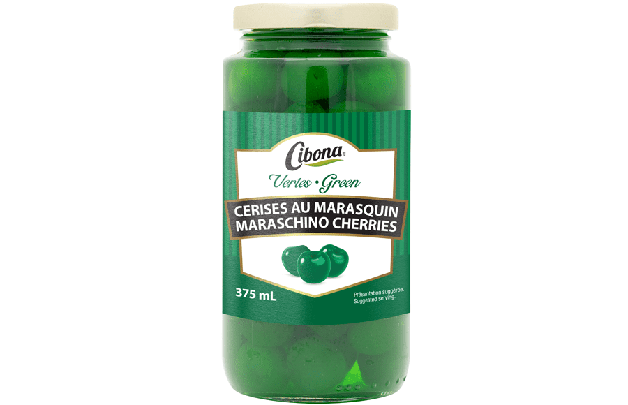 Green Maraschino Cheries